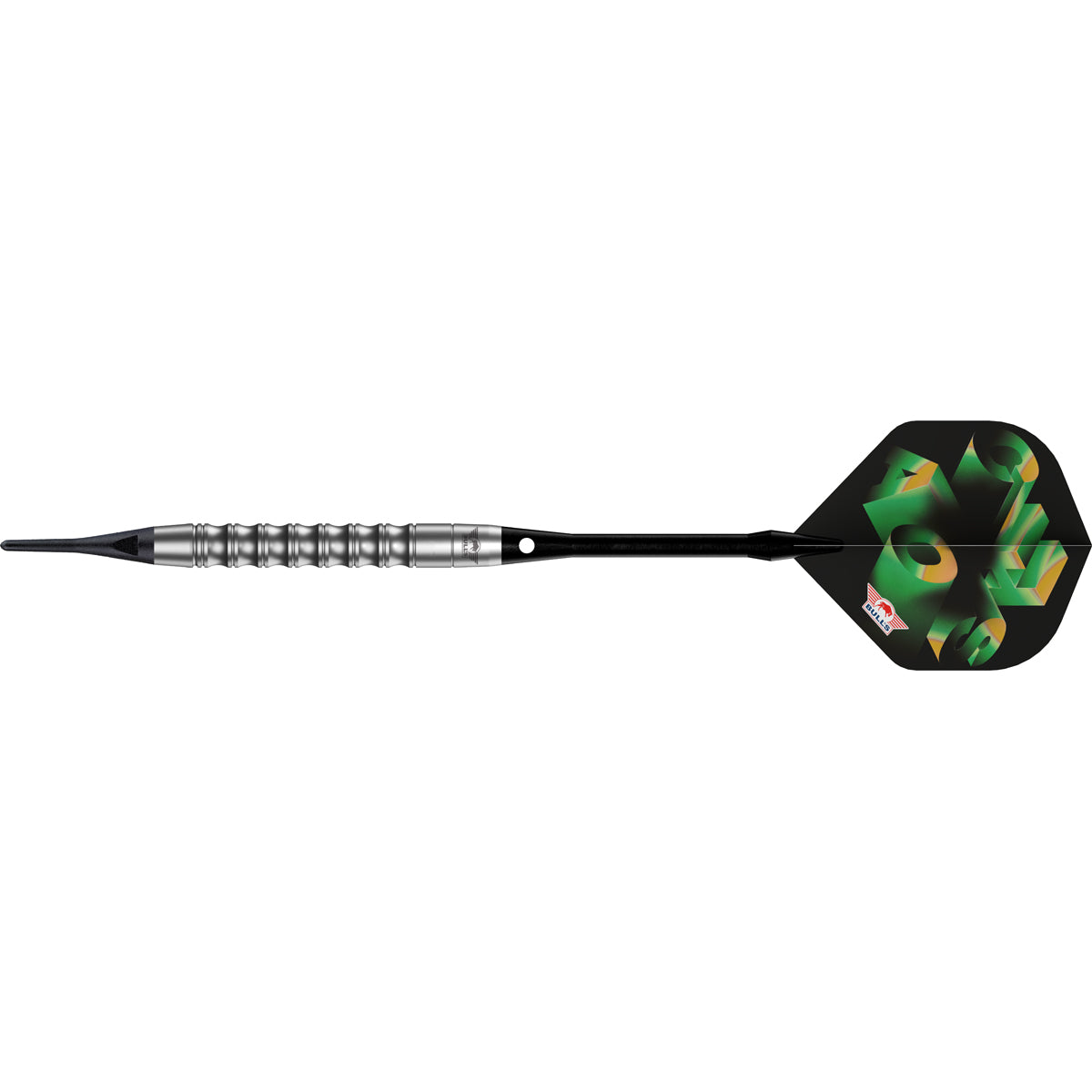 Bulls Chaos Darts - Soft Tip - 90% Tungsten - Green