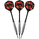 Bulls Chaos Darts - Soft Tip - 90% Tungsten - Red