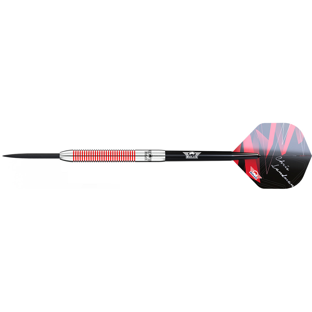 Bulls Chris Landman Darts - Steel Tip - 90% Tungsten - 21g