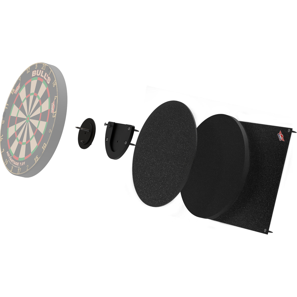Bulls Dartboard Silencer - Noise Reduction