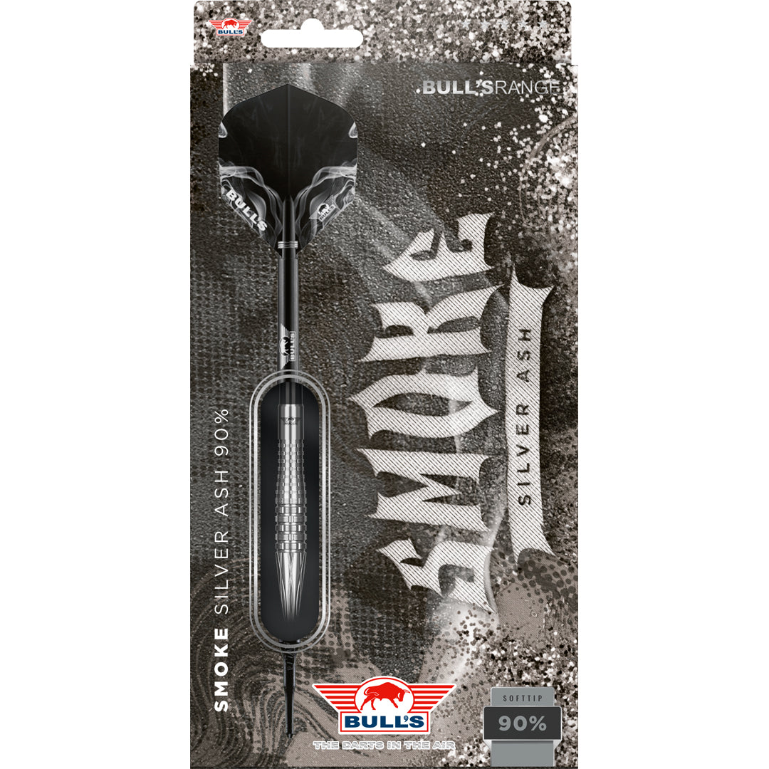 激安スーパーの“売上対決” 90% - Tip Soft - Darts Smoke Bulls Tungsten Ash Silver - ダーツ