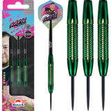 Bulls Ricky Evans Darts - Steel Tip - Shell Coated Brass - Rapid - Green