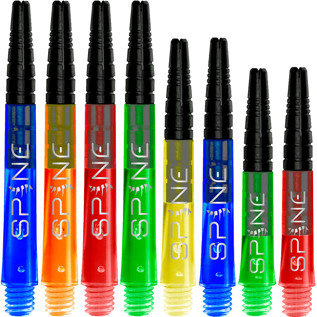 *Bulls Spine Dart Shafts - Polycarbonate with Aluminium Top - Orange