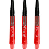 *Bulls Spine Dart Shafts - Polycarbonate with Aluminium Top - Red