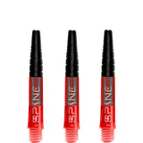 *Bulls Spine Dart Shafts - Polycarbonate with Aluminium Top - Red