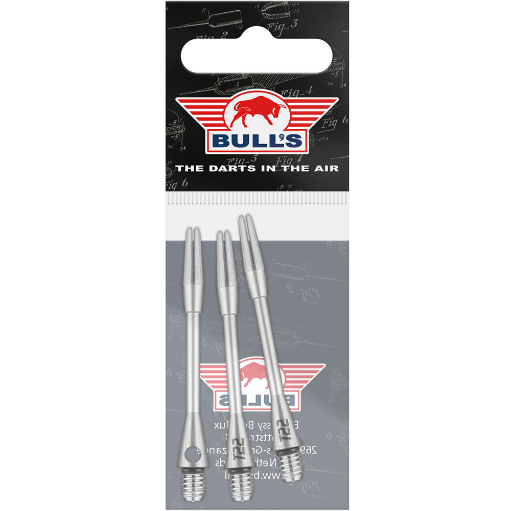 Bulls TISH22 Dart Shafts - Ultra Strong - Titanium - Natural