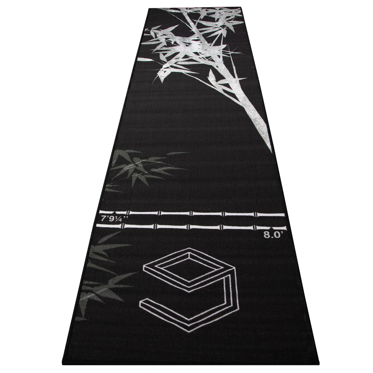 Caliburn Bamboo Dart Mat - Carpet Mat - Bamboo Shadow Design