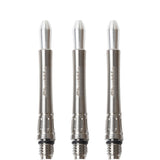 Caliburn Shuttle Titanium Dart Shafts - Metal Dart Stems - Silver