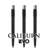 Caliburn Evo Dart Points - Push Fit with Tool - Easy Replace - Smooth - Black