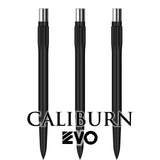 Caliburn Evo Dart Points - Push Fit with Tool - Easy Replace - Smooth - Black