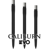 Caliburn Evo Dart Points - Push Fit with Tool - Easy Replace - Smooth - Black