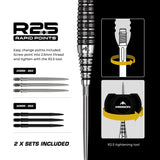 Mission Cameron Carolissen R2.5 Darts - Steel Tip - 95% Tungsten