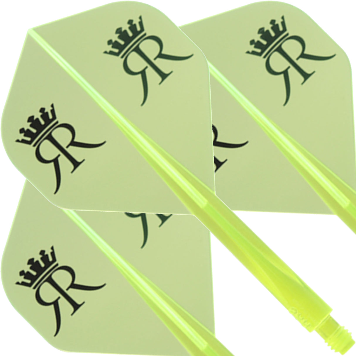 *Condor AXE Dart Flights - Double R - Reece Robinson - Standard - Neon Yellow