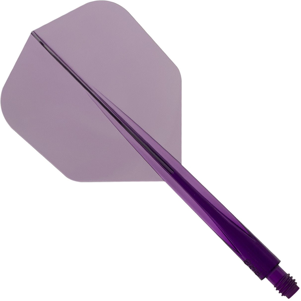 Condor AXE Dart Flights - Small - Clear Purple