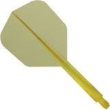 Condor AXE Dart Flights - Small - Clear Yellow