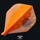 *Condor AXE Player Series Dart Flights - Miyu Miyawaki - Thunderbolt Bear - Standard - Orange