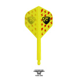 *Condor AXE Player Series Dart Flights - Miyu Miyawaki - Thunderbolt Bear - Standard - Yellow