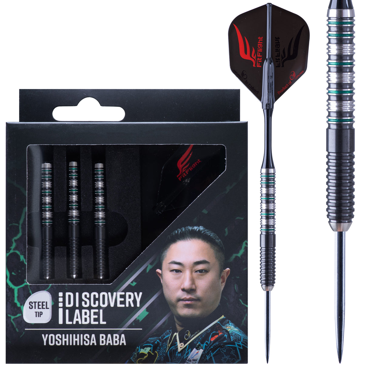 *Cosmo  Darts - Discovery Label - Steel Tip - Yoshihisa Baba v1.1