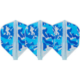 *Cosmo Fit Flight AIR - Shape - Black - Liquid Camo C - Blue