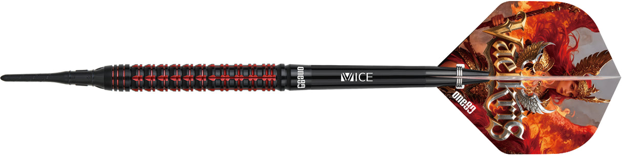 One80 Vaelkris Darts - Soft Tip - 90% Tungsten - V06