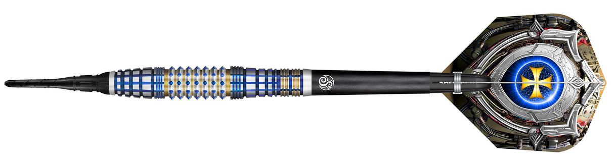 Shot Future Knights Darts - Soft Tip - 90% Tungsten - Darkstar - 20g
