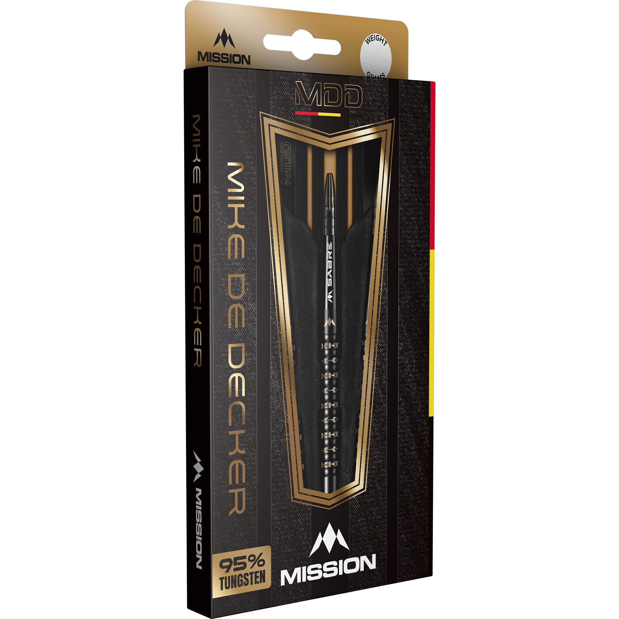 Mission Mike De Decker Darts - Soft Tip - 95% Tungsten