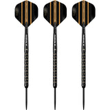 Mission Mike De Decker Darts - Steel Tip - 95% Tungsten - Black & Gold PVD