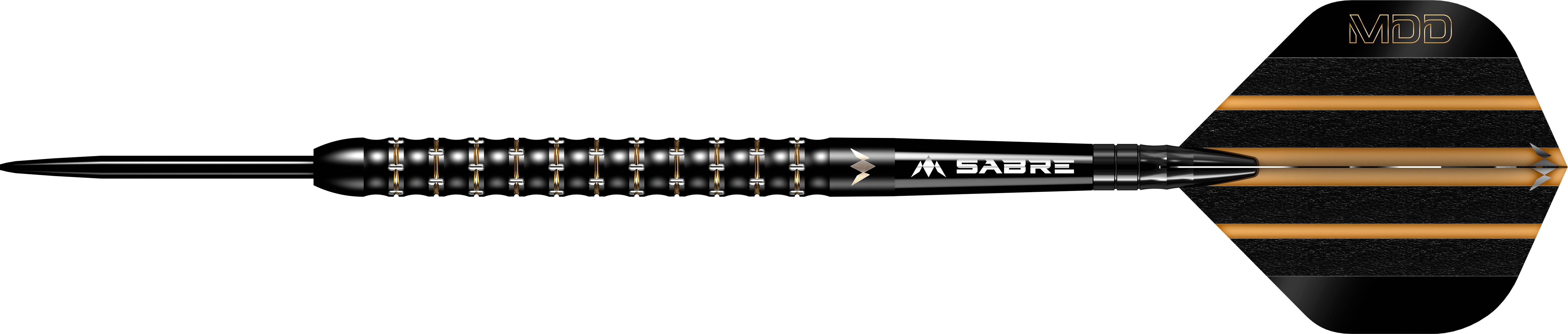 Mission Mike De Decker Darts - Steel Tip - 95% Tungsten - Black & Gold