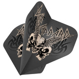 *Def Leppard Dart Flights - Official Licensed - 100 Micron - No2 - Std - F1 - Skulls with Wings