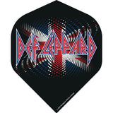*Def Leppard Dart Flights - Official Licensed - 100 Micron - No2 - Std - F4 - Union Jack
