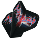 Def Leppard Dart Flights - Official Licensed - 100 Micron - No2 - Std - F4 - Union Jack