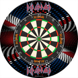 Def Leppard Dartboard Surround - Official Licensed - S3 - Professional - Union Jack