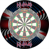 Def Leppard Dartboard Surround - Official Licensed - S3 - Professional - Union Jack