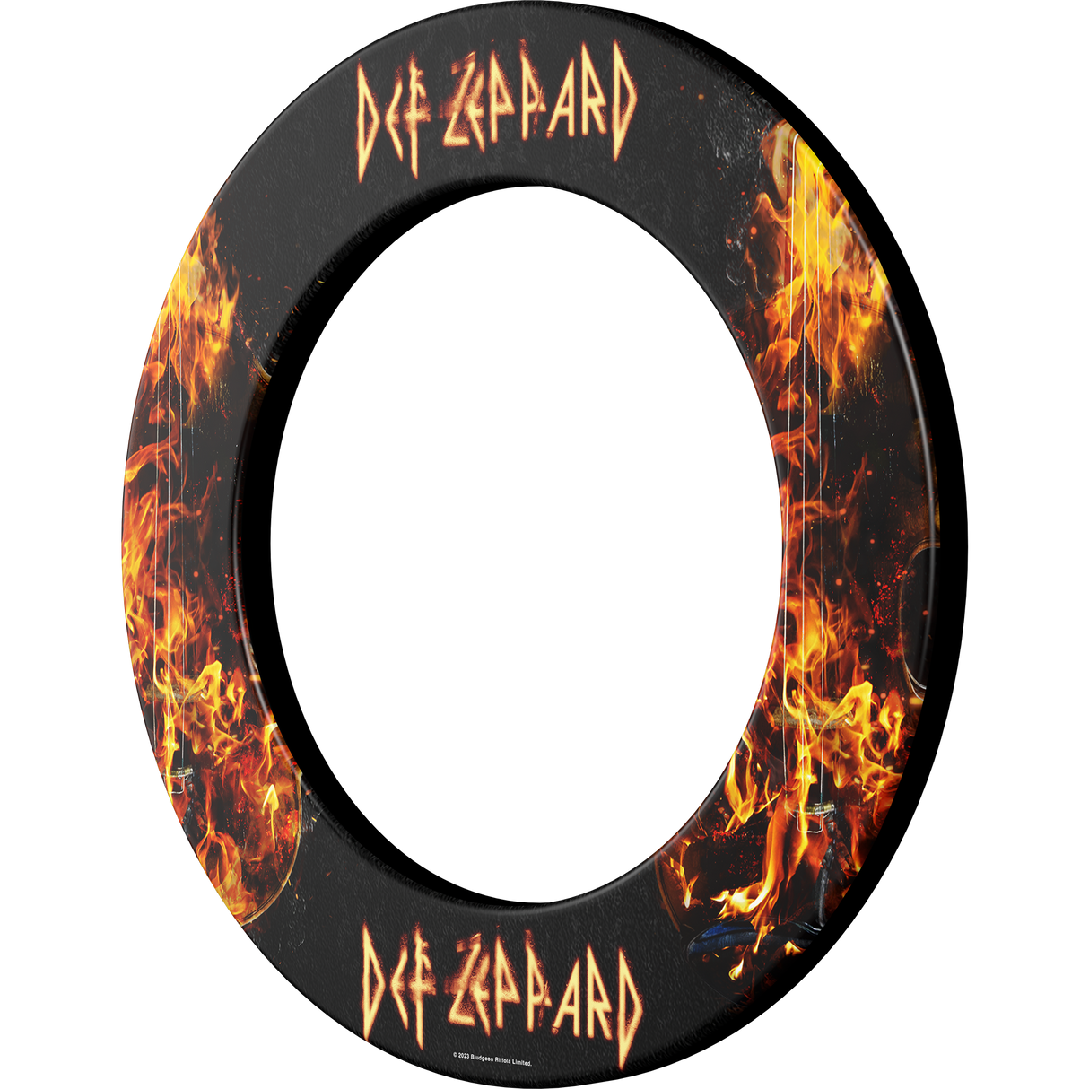 Def Leppard Dartboard Surround - Official Licensed - S4 - Professional - Flames