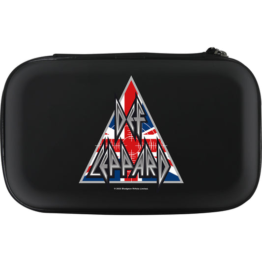 Def Leppard Dart Case - Official Licensed - Strong EVA - W7 - Union Jack - Triangle