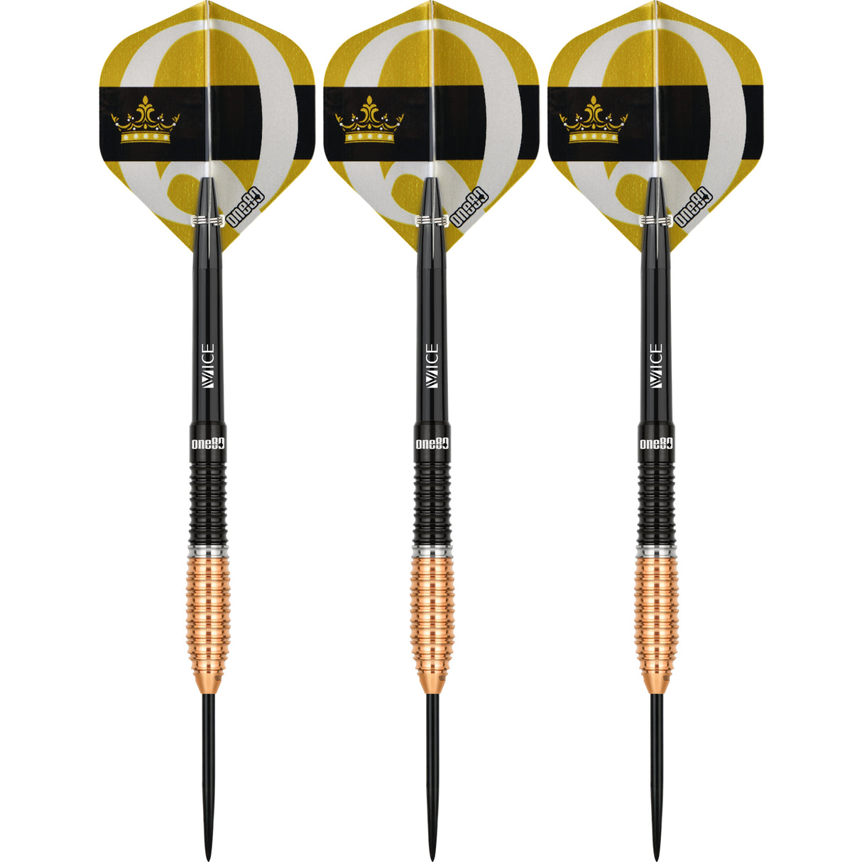 One80 Deta Hedman Darts - R2 Interchange - Steel Tip - 90% Tungsten - V3