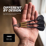 Mission Collab Series R2.5 Darts - Steel Tip - 95% Tungsten - Jake Kenyon