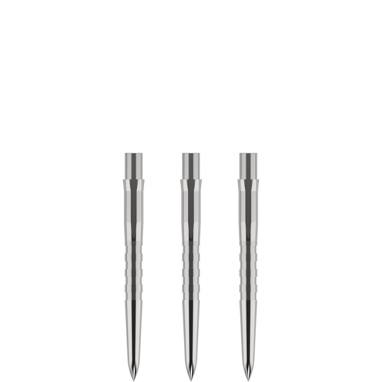 Mission Caliburn Replaceable Dart Points - Grooved - Silver