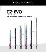 Caliburn EZ-EVO Dart Points - Helix Groove