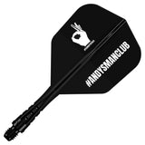Andy's Man Club - Moulded Flight and Shaft - Black