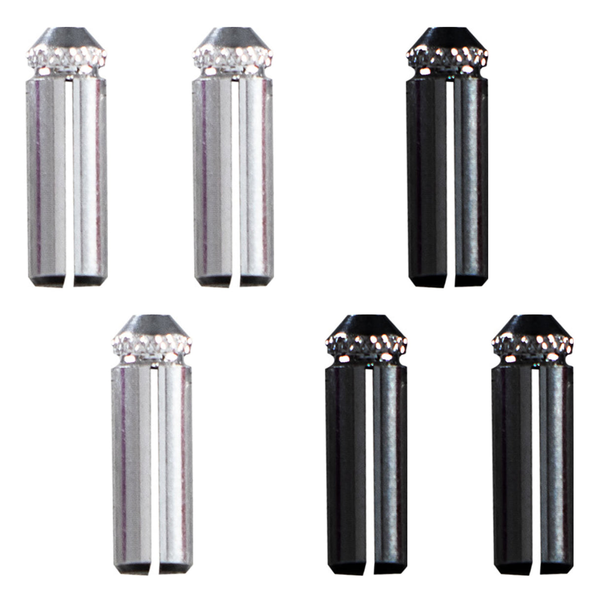 Shot Flight Protectors - Aluminium - Black