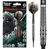 Shot Gnarly Darts - Soft Tip - 90% Tungsten - Smasha