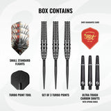 Shot Gnarly TP Darts - Steel Tip - 90% Tungsten - Smasha