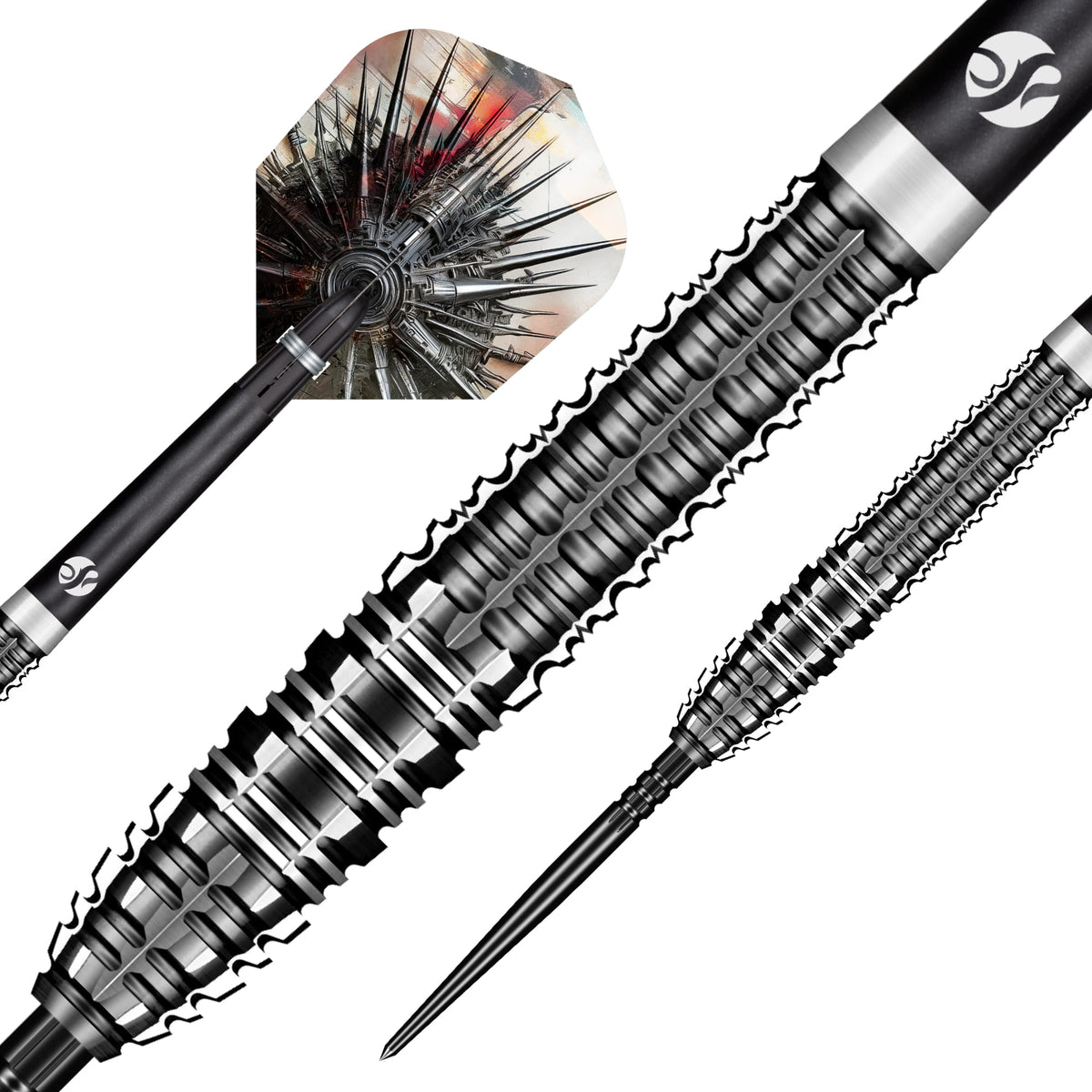 Shot Gnarly TP Darts - Steel Tip - 90% Tungsten - Smasha