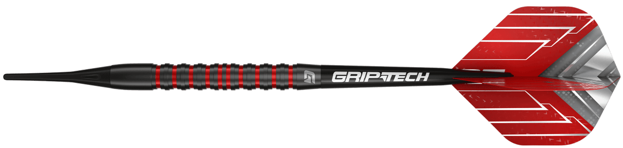 Goat Podium Darts - Soft Tip - 80% Tungsten - Black & Red - 20g