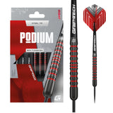 Goat Podium Darts - Steel Tip - 80% Tungsten - Black & Red