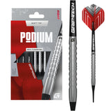 Goat Podium Darts - Soft Tip - 80% Tungsten - Silver - 18g