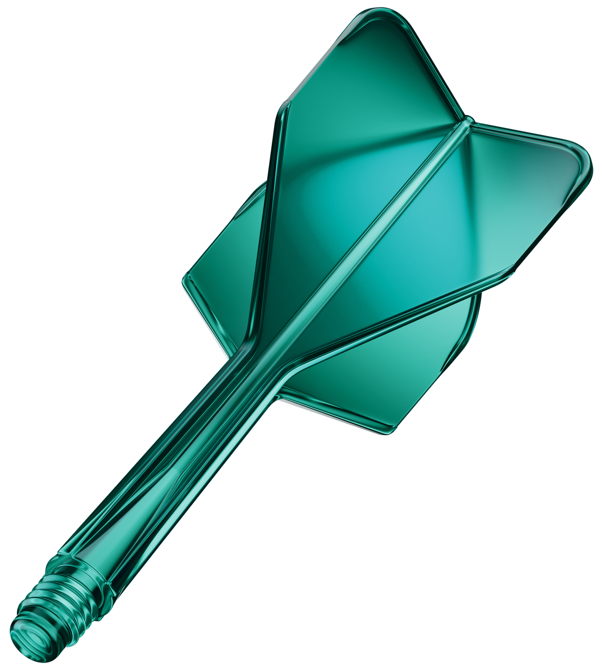 Goat A1R Dart Flights - Moulded Flight & Shaft System - Standard No6 - Green