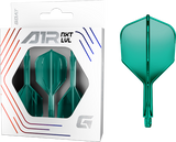 Goat A1R Dart Flights - Moulded Flight & Shaft System - Standard No6 - Green