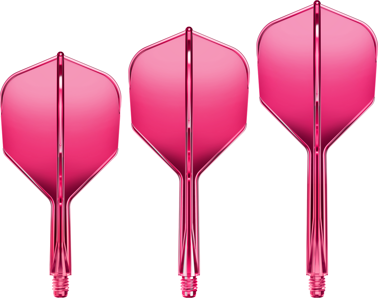 Goat A1R Dart Flights - Moulded Flight & Shaft System - Standard No6 - Pink